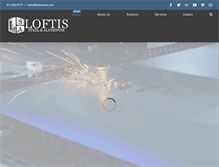 Tablet Screenshot of loftissteel.com